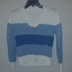 Vintage v neck sweater